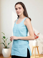 Load image into Gallery viewer, Seva Chikan Short Slips Combo of White (Pack of 2)