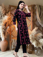 Load image into Gallery viewer, Seva Chikan Hand Embroidered Cotton Lucknowi Chikankari Kurta