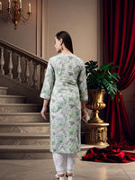 Load image into Gallery viewer, Seva Chikan Hand Embroidered Cotton Lucknowi Chikankari Kurta