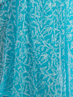 Load image into Gallery viewer, Seva Chikan Hand Embroidered Sky Blue Georgette Lucknowi Saree-SCL1758
