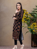 Load image into Gallery viewer, Seva Chikan Hand Embroidered Cotton Lucknowi Chikankari Kurta