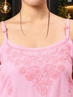 Load image into Gallery viewer, Seva Chikan Hand Embroidered Rayon Lucknowi Chikan Top
