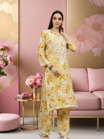 Load image into Gallery viewer, Seva Chikan Hand Embroidered Mal Mal Lucknowi Chikankari Kurta Set
