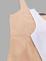 Load image into Gallery viewer, Seva Chikan Long Slips Combo of White (Pack of 2)