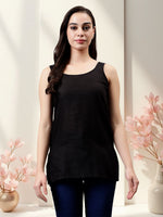 Load image into Gallery viewer, Seva Chikan Hand Embroidered Georgette Lucknowi Chikankari Top With Slip