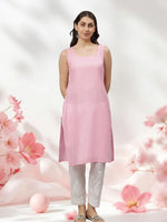 Load image into Gallery viewer, Seva Chikan Hand Embroidered Georgette Lucknowi Chikankari Kurta With Slip
