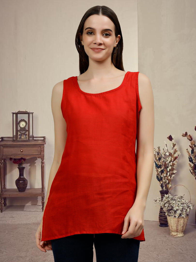 Seva Chikan Hand Embroidered Georgette Lucknowi Chikankari Top With Slip