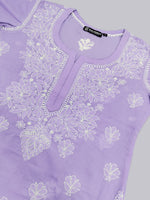 Load image into Gallery viewer, Seva Chikan Hand Embroidered Cotton Lucknowi Chikankari Kurta
