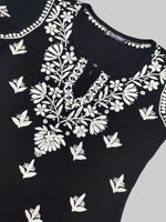 Load image into Gallery viewer, Seva Chikan Hand Embroidered Modal Lucknowi Chikan Top