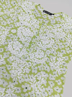 Load image into Gallery viewer, Seva Chikan Hand Embroidered Pista Green Mal-Mal Lucknowi Chikankari Kurta-SCL4583