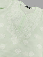 Load image into Gallery viewer, Seva Chikan Hand Embroidered Cotton Lucknowi Chikankari Kurta
