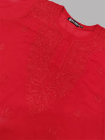 Load image into Gallery viewer, Seva Chikan Hand Embroidered Cotton Lucknowi Chikan Top
