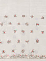 Load image into Gallery viewer, Seva Chikan Hand Embroidered Fawn Terivoil Cotton Lucknowi Chikankari Unstitched Suit Piece-SEV15003