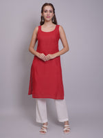 Load image into Gallery viewer, Seva Chikan Hand Embroidered Georgette Lucknowi Chikankari Kurta With Slip
