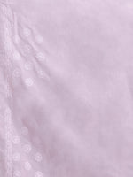 Load image into Gallery viewer, Seva Chikan Hand Embroidered Pink Terivoil Cotton Lucknowi Chikankari Saree- SCL6045
