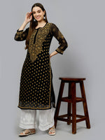 Load image into Gallery viewer, Seva Chikan Hand Embroidered Georgette Lucknowi Chikankari Kurta
