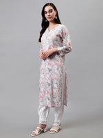 Load image into Gallery viewer, Seva Chikan Hand Embroidered Cotton Lucknowi Chikankari Kurta
