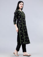 Load image into Gallery viewer, Seva Chikan Hand Embroidered Cotton Lucknowi Chikankari Kurta
