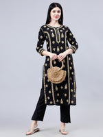 Load image into Gallery viewer, Seva Chikan Hand Embroidered Cotton Lucknowi Chikankari Kurta
