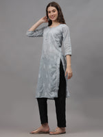 Load image into Gallery viewer, Seva Chikan Hand Embroidered Cotton Lucknowi Chikankari Kurta
