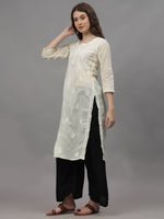 Load image into Gallery viewer, Seva Chikan Hand Embroidered Cotton Lucknowi Chikankari Kurta
