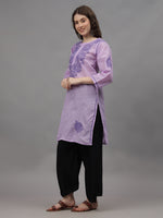 Load image into Gallery viewer, Seva Chikan Hand Embroidered Cotton Lucknowi Chikankari Kurta
