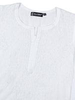Load image into Gallery viewer, Seva Chikan Hand Embroidered Lucknowi Chikankari White Cotton Kurta SCL4770