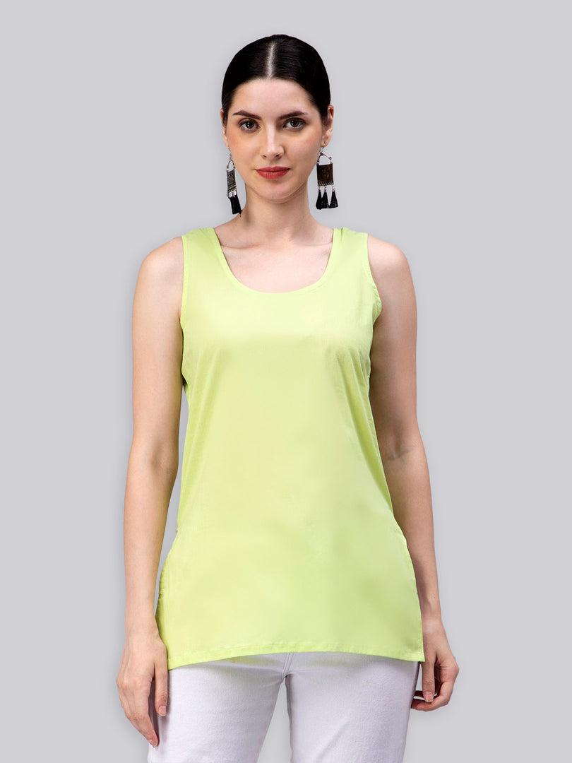 Seva Chikan Hand Embroidered Georgette Lucknowi Chikan Top With Slip